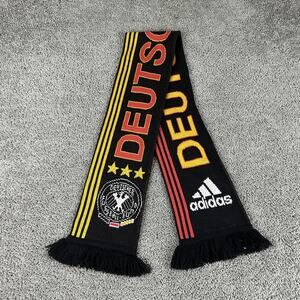 Germany Scarf Mens FIFA World Cup Soccer Adidas Deutschland Fan Accessory